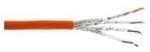 InLine 77050I -Cat.7a Rohkabel - S/FTP (S-STP) - Orange - Raucharm halogenfrei...