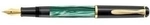 Pelikan F&uuml;llhalter M 200, gr&uuml;n marmoriert, Federbreite: F vergoldete