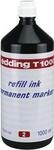 edding Nachf&uuml;lltusche, f&uuml;r: Permanentmarker, Schreibf.: rot (4-T1000002)
