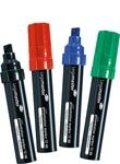 Legamaster TZ48 Pr&auml;sentationsmarker jumbo sortiert 4St. - 4 St&uuml;ck(e) - Schwarz -