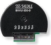 Siedle BVVU 650-0. Produktfarbe: Schwarz, Markenkompatibilit&auml;t: Siedle