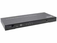 InLine 65017, INLINE 4x1 HDMI Fast Switch with Audio - Video/Audio-Schalter - 4 x