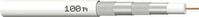 Megasat Koaxialkabel, 100 Meter, 1,1 mm Innenleiter-Durchmesser, 6 mm