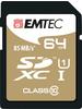 Emtec ECMSD64GXC10GP, EMTEC Gold+ - Flash-Speicherkarte - 64GB - Class 10 - SDXC