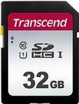 Transcend 300S 32GB SDHC UHS-I Klasse 10 Speicherkarte (TS32GSDC300S)