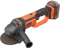 Black+Decker Winkelschleifer BCG720M1-QW 18V - 125mm, 1x 4,0 Ah Akku, 400 mA