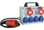 Brennenstuhl BKV 2/4 T IP44 - Stromverteilungseinheit - output connectors: 6 - 2,0m -