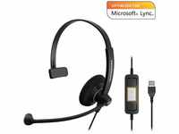 EPOS 504546, EPOS - SENNHEISER SC 30 USB ML einseitiges UC Headset mit Call Control