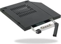 Icy Dock MB411SPO-2B Hard Drive Backplane 2.5 Carrier panel Schwarz (MBB411SPO-2B)