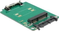 Delock 62520, Delock 1.8? Konverter Micro SATA 16 Pin > mSATA full size (62520)