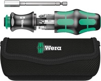 Wera Kraftform Kompakt 28 - Handhalter mit Bit- und Adapterset - 6 St&uuml;cke