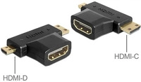 Delock 65446, DeLOCK - Video/Audio-Splitter - HDMI - HDMI, 19-polig (W) - Mini-HDMI,