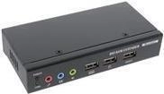 InLine&reg; DVI USB KVM Extender, Verl&auml;ngerung &uuml;ber UTP, mit Audio, bis 50m...