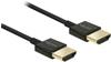 Delock 84775, DeLOCK Slim Premium - Video-/Audio-/Netzwerkkabel - HDMI - 36 AWG -