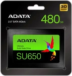 ADATA Ultimate SU650 - SSD - 480 GB - intern - 2.5 (6.4 cm) - SATA 6Gb/s