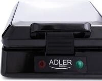 Adler AD 3036 Waffeleisen 4 Waffel(n) Schwarz - Grau 1500 W (AD 3036)