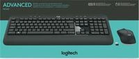 Logitech MK540 Advanced - Tastatur-und-Maus-Set - kabellos - 2.4 GHz - Belgien
