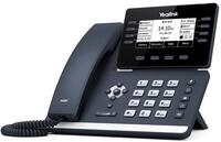 Yealink SIP-T53W VoIP-Telefon mit Bluetooth 4.2, Wi-Fi und 12 Leitungen, Grau