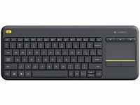 Logitech 920-007119, Logitech K400 Plus Tastatur RF Wireless QWERTY Schwarz