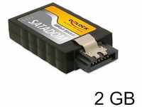 Delock 54351, DeLOCK SATA Flash Module vertical - SSD - 2GB - intern - SATA-300