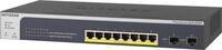 NETGEAR Smart GS510TPP - Switch - L3 Lite - Smart - 8 x 10/100/1000 (PoE+) + 2 x SFP