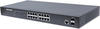 Intellinet 561341, Intellinet 16-Port Gigabit Ethernet PoE+ Web-Managed Switch with 2