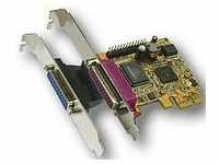 Exsys EX-44012, Exsys EX-44012 - Parallel-Adapter - PCIe - IEEE 1284 x 2...