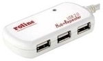 ROLINE USB 2.0 4-Port Hub mit Repeater 12m (12.04.1085)