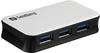 Sandberg 133-72, Sandberg USB3.0 Hub 4 ports - Hub - 4 x SuperSpeed USB3.0 - Desktop