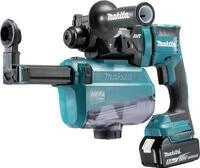 Makita DHR182RTWJ - Bohrhammer - schnurlos - 3 Modi - SDS-plus - 1.7 Joules - 2 Akkus