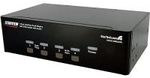 StarTech.com 4 Port Dual DVI USB KVM Switch - Umschalter mit Audio und USB2.0 Hub -