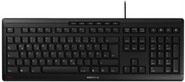 CHERRY STREAM KEYBOARD - Tastatur - USB - GB - Tastenschalter: CHERRY SX - Schwarz