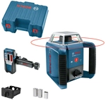 Bosch Professional GRL 400 H Set Rotationslaser inkl. Stativ, inkl. Laserempf&auml;nger