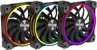 EKL Alpenf&ouml;hn Wing Boost 3 ARGB - Geh&auml;usel&uuml;fter - 140 mm (Packung mit 3)