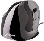Evoluent VerticalMouse D Medium - Maus - ergonomisch - Laser - 6 Tasten -