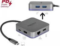 DeLOCK USB Type-C Docking Station for Mobile Devices - Docking Station - USB-C - HDMI
