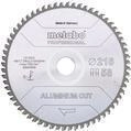 Metabo ALUMINIUM CUT PROFESSIONAL 628447000 Kreiss&auml;geblatt 254 x 30 x 2 mm
