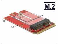 Delock 63909, DeLOCK Mini PCIe > M.2 Key E slot - Speicher-Controller - M.2 - 1