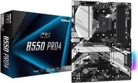 ASRock B550 Pro4 - Motherboard - ATX - Socket AM4 - AMD B550 - USB-C Gen2, USB 3,2