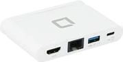 DICOTA USB-C Portable Docking 4-in-1 with HDMI - Dockingstation - USB-C - HDMI