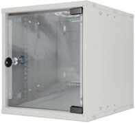 Intellinet - Wandschrank - Grau, RAL 7035 - 6U - 25,4 cm (10) (711708)