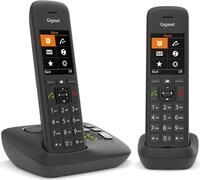 Gigaset C575A Duo - Schnurlostelefon - Anrufbeantworter mit Rufnummernanzeige - ECO