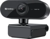 Sandberg USB Webcam Flex - Web-Kamera - Farbe - 2 MP - 1920 x 1080 - 1080p - feste