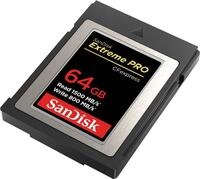 SanDisk Extreme Pro - Flash-Speicherkarte - 64GB - CFexpress (SDCFE-064G-GN4NN)