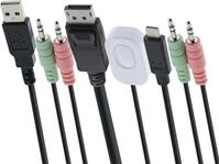 INLINE 63615I - KVM-/Audio-/USB-Switch - 2 x KVM/Audio/USB - 1 lokaler Benutzer -