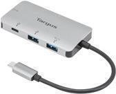 Targus Multi-Port - Hub - 2 x USB 3.2 Gen 1 + 1 x USB-C + 1 x USB-C (Stromdurchsatz)