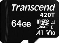 Transcend - Flash-Speicherkarte - 64 GB - UHS-I / Class10 - microSDXC UHS-I