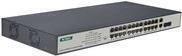 DIGITUS Professional DN-95343 - Switch - 24 x 10/100 (PoE) + 2 x Combo Gigabit SFP