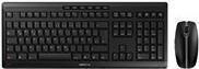 CHERRY STREAM DESKTOP - Tastatur-und-Maus-Set - kabellos - 2.4 GHz - Franz&ouml;sisch -