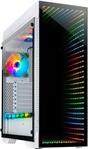 Inter-Tech X-908 Infini 2 - Tower - PC - Wei&szlig; - ATX,EATX,ITX,uATX - Multi -